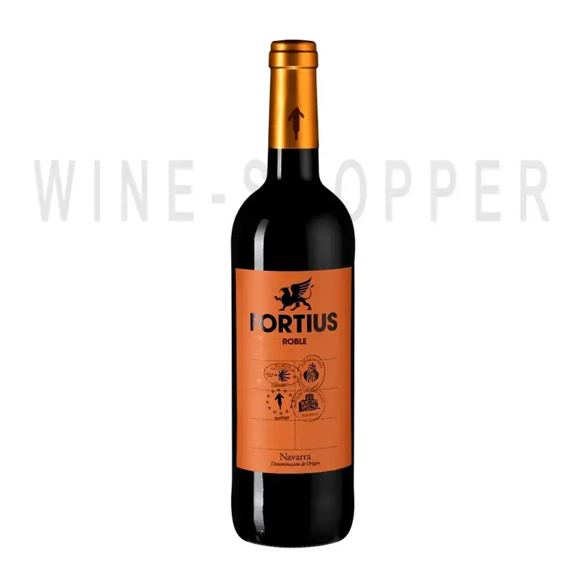 Вино Fortius Roble, Navarra DO 2019 0.75 л