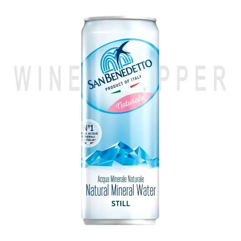 Минеральная вода San Benedetto Still, in can 0.33 л