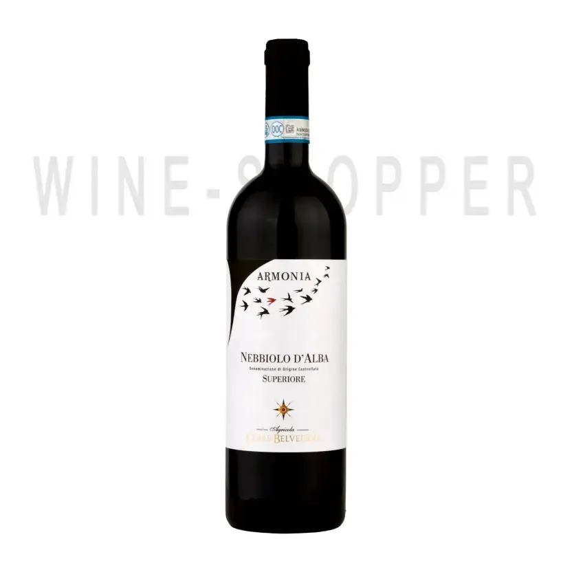 Вино Colle Belvedere, Armonia Nebbiolo d'Alba DOC Superiore 2017 0.75 л