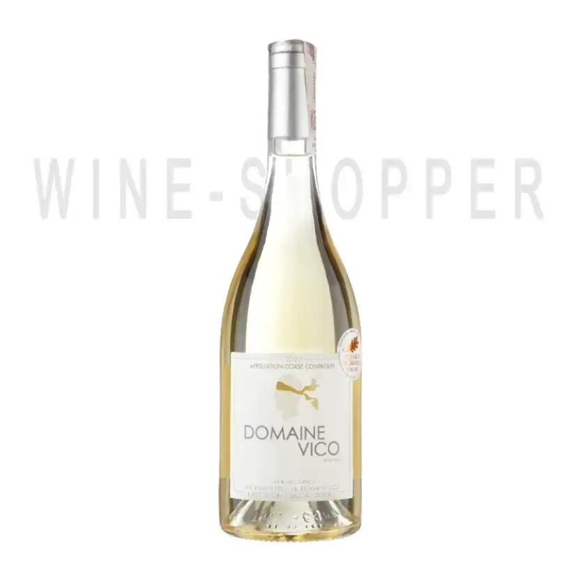 Вино Domaine Vico, Corse AOC Blanc 2020 0.75 л