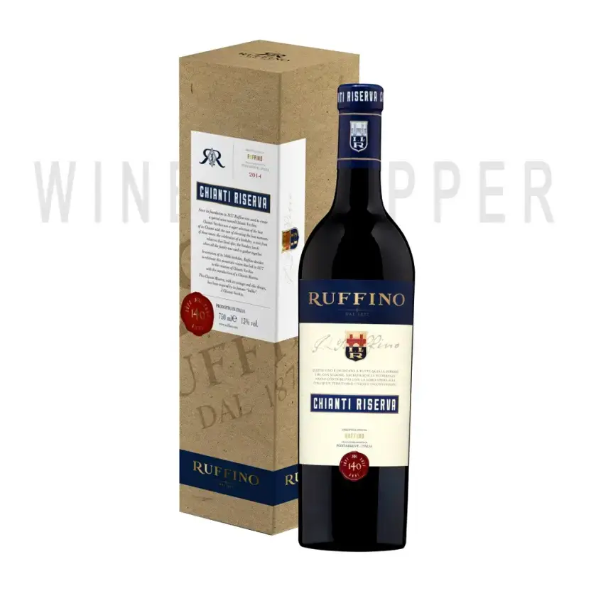 Вино Ruffino, Chianti Riserva DOCG, 2014, gift box 2014 0.75 л