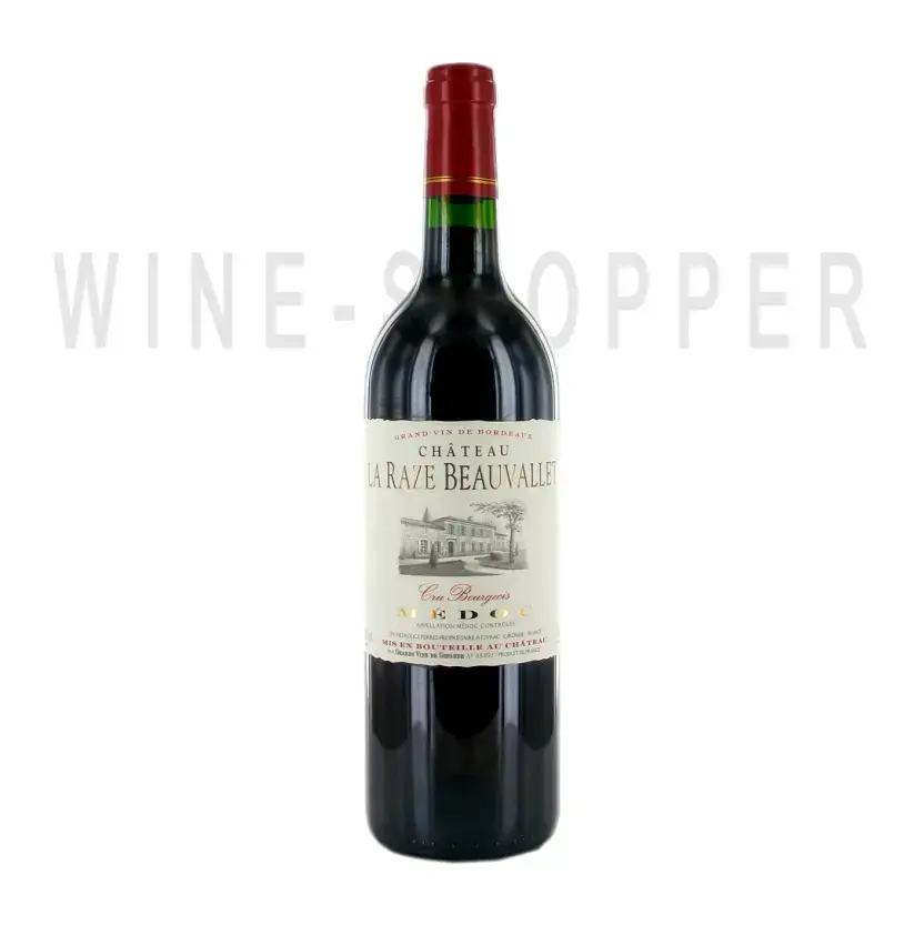 Вино Chateau La Raze Beauvallet, Cru Bourgeois Medoc AOC 2018 0.75 л