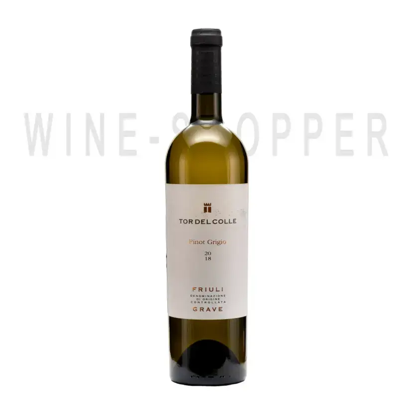 Вино Botter Tor del Colle Pinot Grigio Friuli Grave DOC 2019 0.75 л