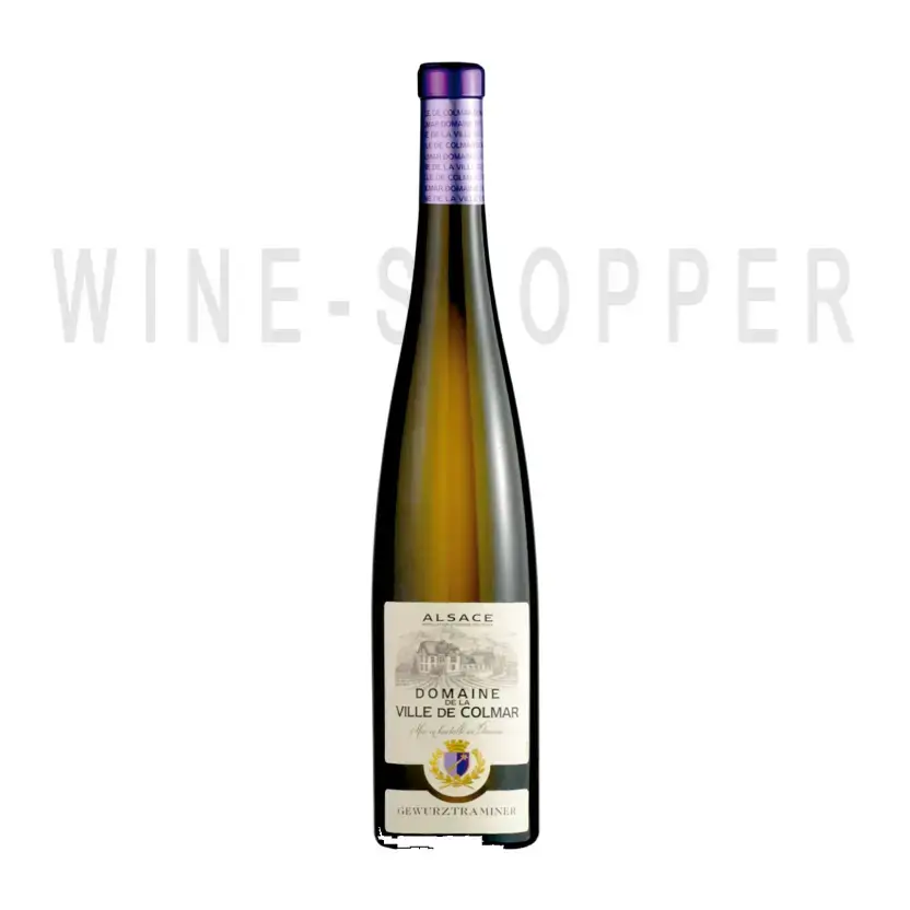 Вино Domaine Viticole de la Ville de Colmar Gewurztraminer Alsace AOP 2019 0,75 л