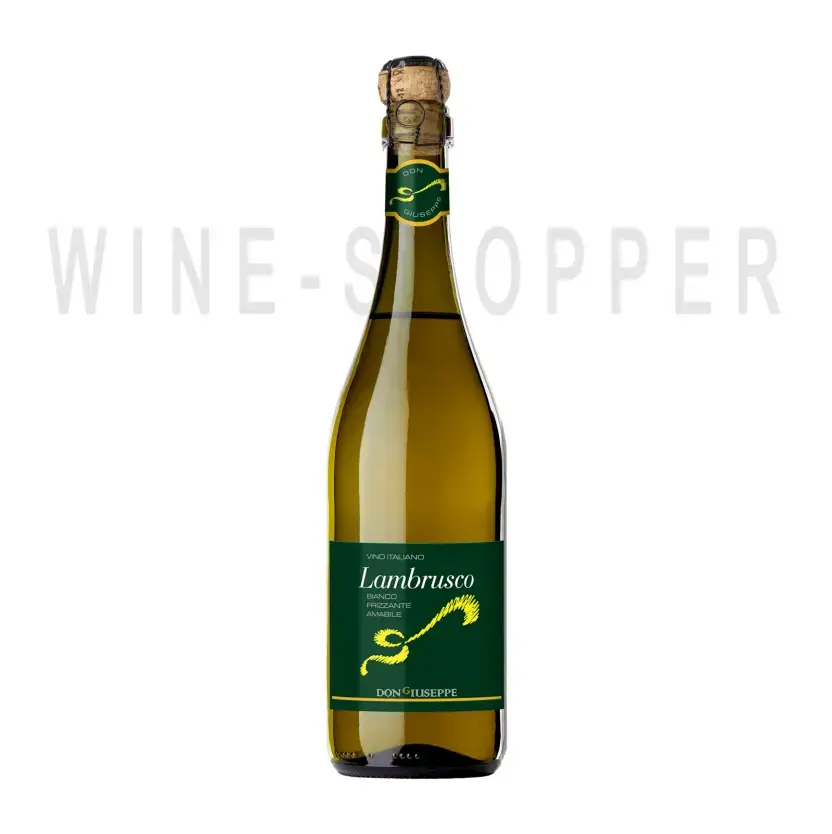 Игристое вино Don Giuseppe Lambrusco dell'Emilia IGT Bianco Amabile 0.75 л