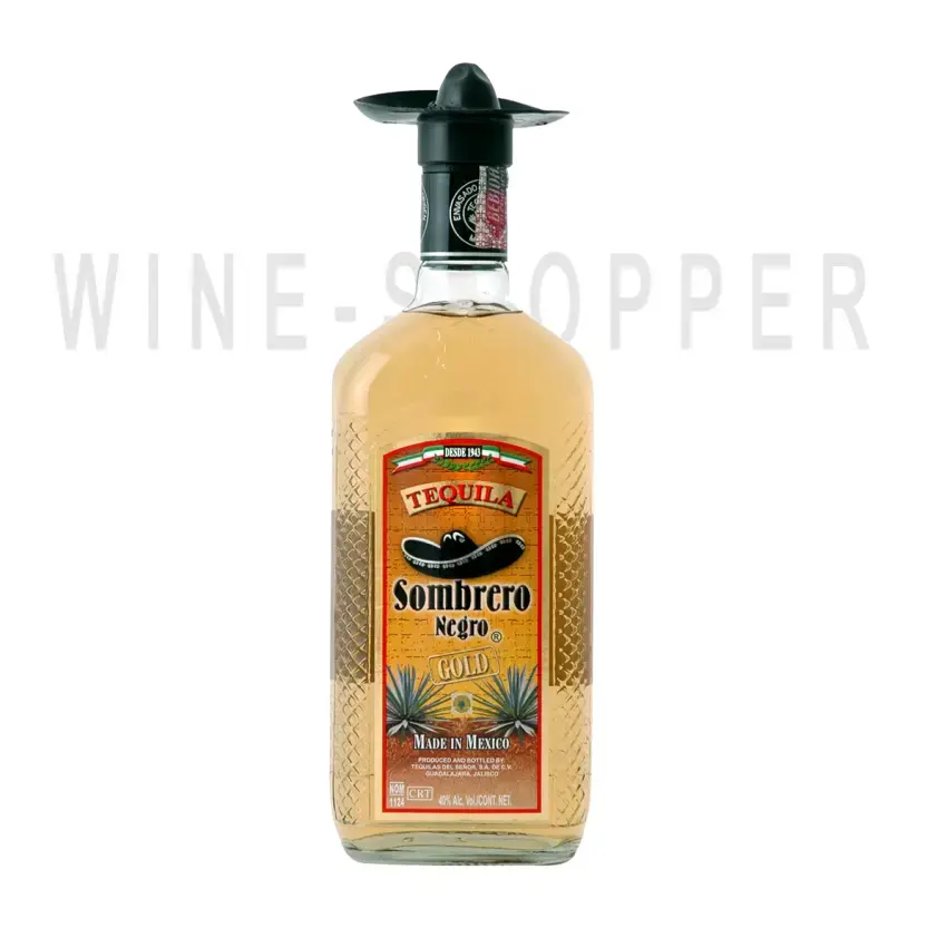Текила Sombrero Negro Gold 0.7 л