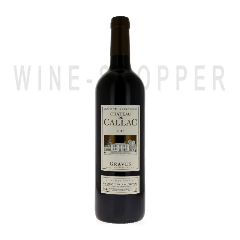 Вино Chateau de Callac Graves AOC 2015 0.75 л