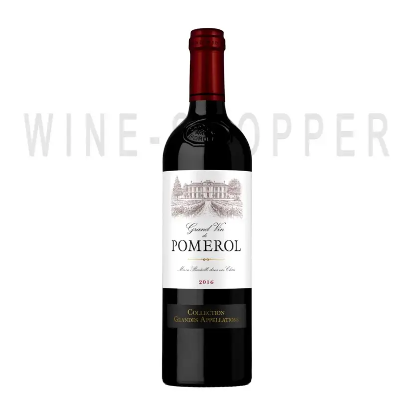 Вино Ginestet, Grand Vin de Pomerol AOC 2016 0.75 л