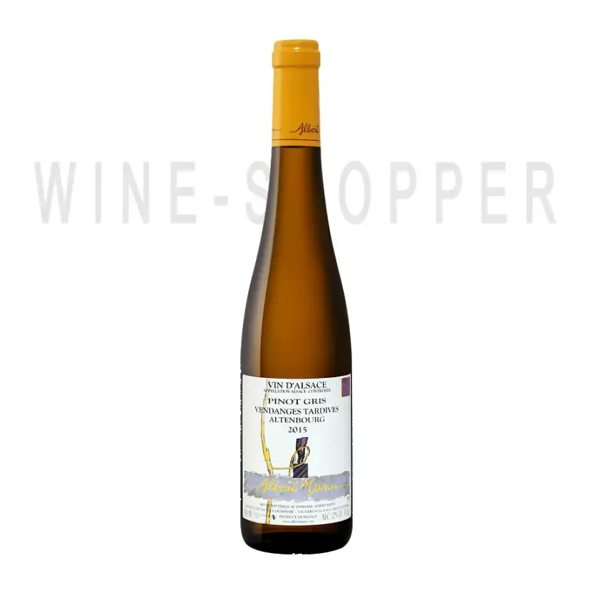 Вино Albert Mann, Pinot Gris Vendanges Tardives Altenbourg, Alsace AOC 2015 0.5 л