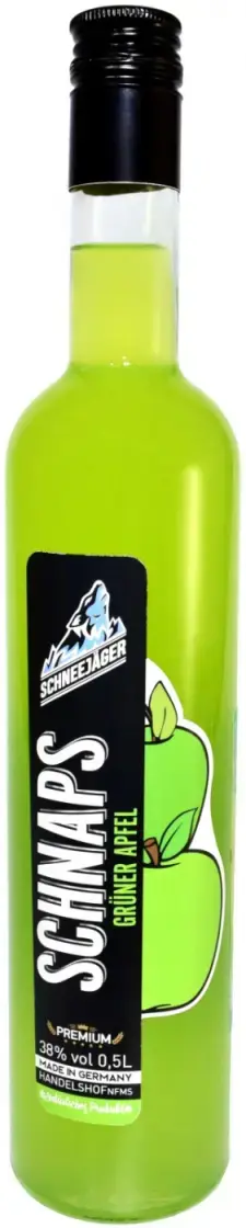 Шнапс Schnee Jager Green Apple 0.5 л