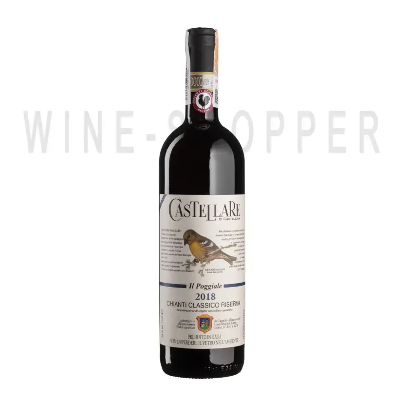 Вино Castellare di Castellina, Il Poggiale Chianti Classico Riserva DOCG 2018 0.75 л