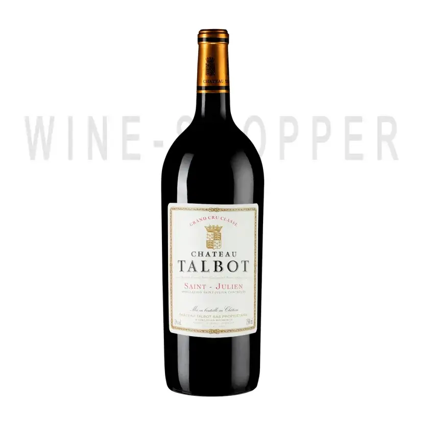 Вино Chateau Talbot St-Julien AOC 4-me Grand Cru Classe 1993 1.5 л