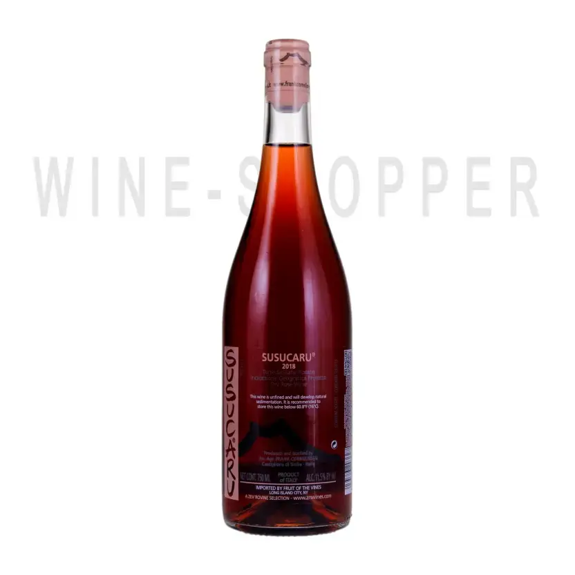 Вино Frank Cornelissen, Susucaru Rosato, Terre Siciliane IGP 2018 0.75 л