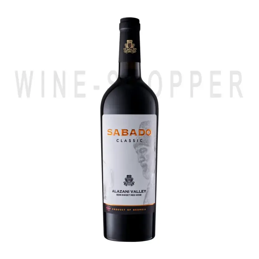 Вино Sabado Classic Alazani Valley Semi Sweet Red 2019 0.75 л