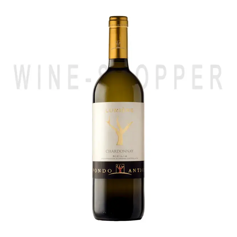 Вино Fondo Antico, Lumiere Chardonnay, Sicilia DOC 0.75 л