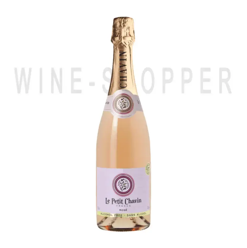 Игристое вино Le Petit Chavin Sparkling Rose, No Alcohol 0.75 л