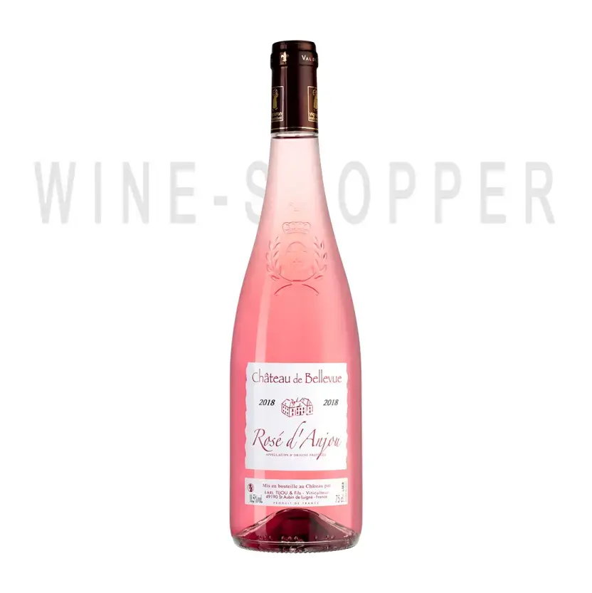 Вино Chateau de Bellevue, Rose d'Anjou AOC 2018 0.75 л