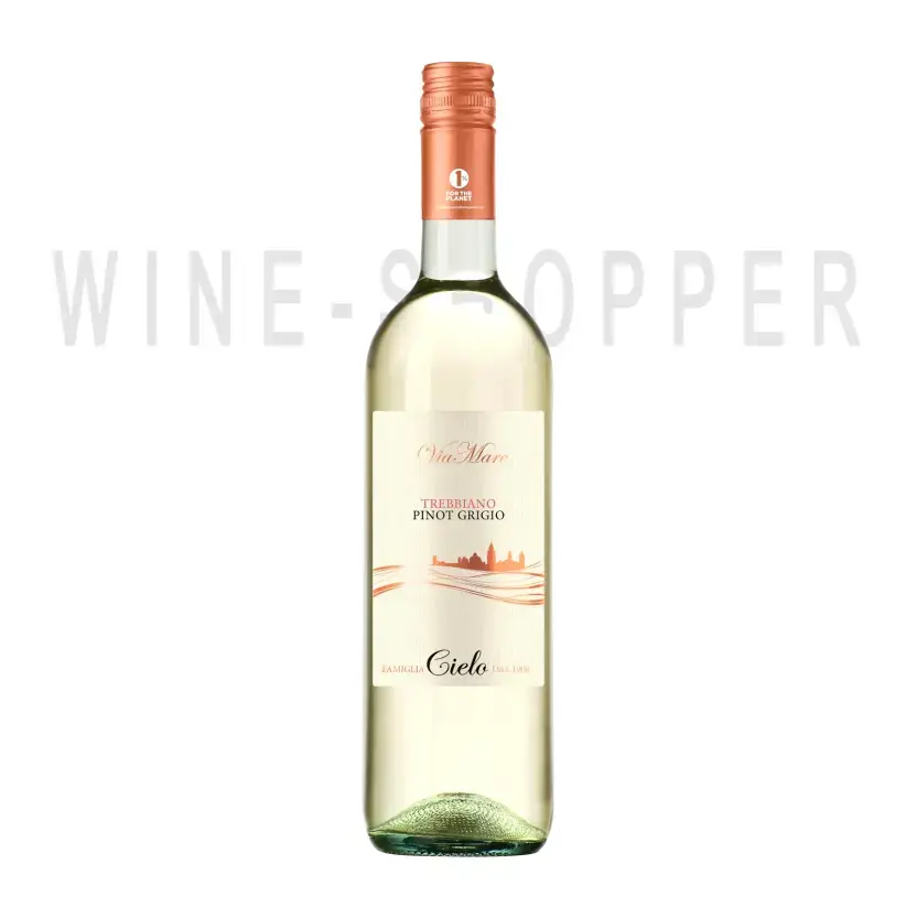 Вино Cielo e Terra, Viamare Trebbiano Pinot Grigio 2020 0.75 л