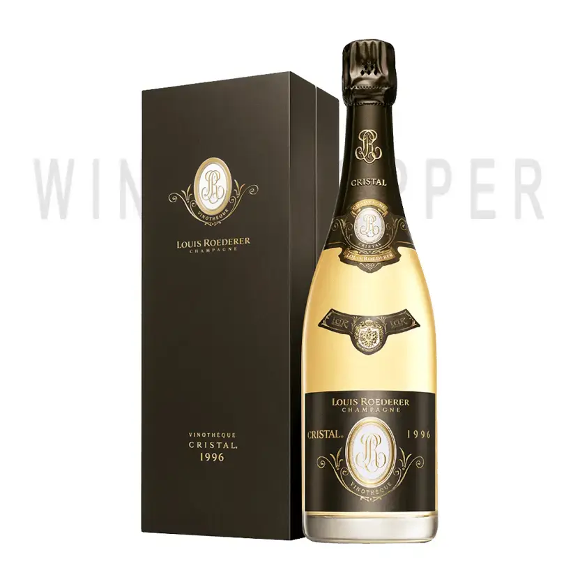 Шампанское Cristal AOC gift box 1996 1.5 л