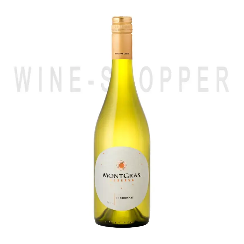 Вино MontGras, Reserva Chardonnay, DO Colchagua Valley 2019 0.75 л