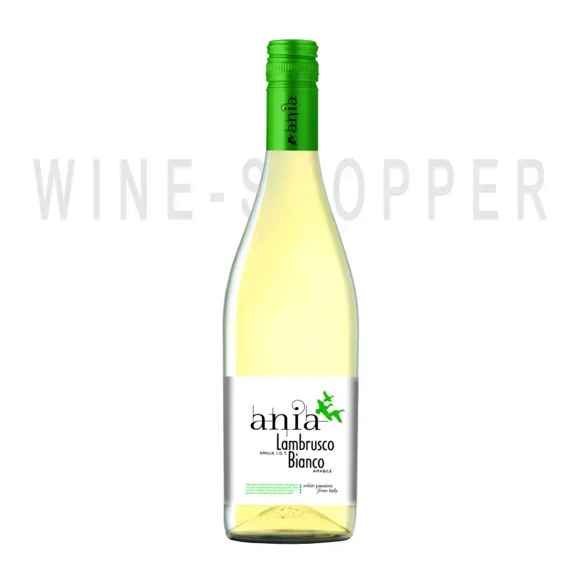 Игристое вино Ania Lambrusco Bianco Amabile, Emilia IGT 0.75 л