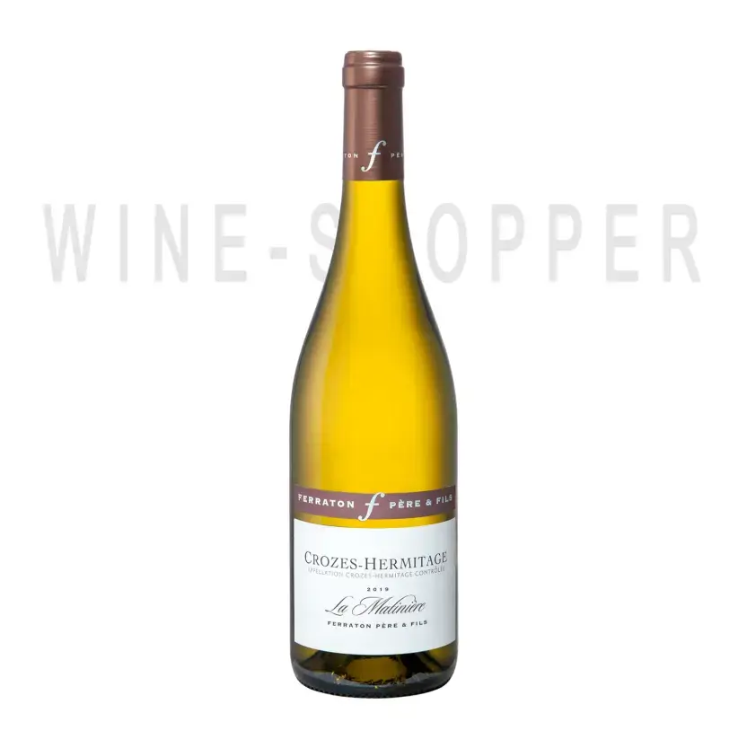 Вино Ferraton Pere & Fils, La Matiniere Blanc, Crozes-Hermitage AOC 2019 0.75 л