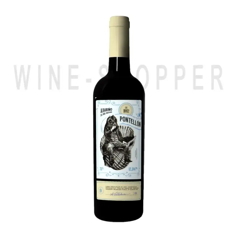 Вино Adegas Tollodouro Pontellon Albarino 2020 0,75 л