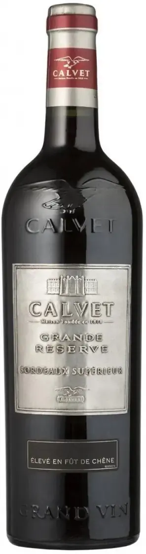 Вино Calvet Grande Reserve Bordeaux Superieur АОP, 2018, 0.75 л