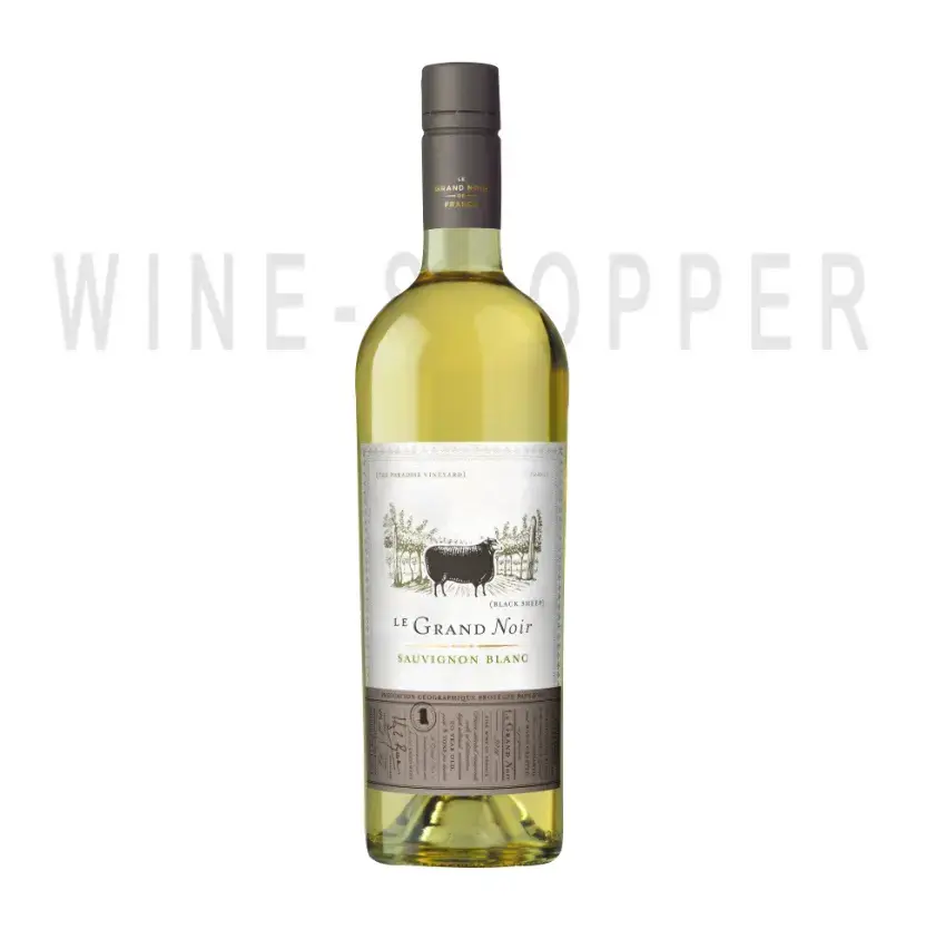 Вино Le Grand Noir Sauvignon Blanc, Pays d'Oc IGP 2020 0.75 л