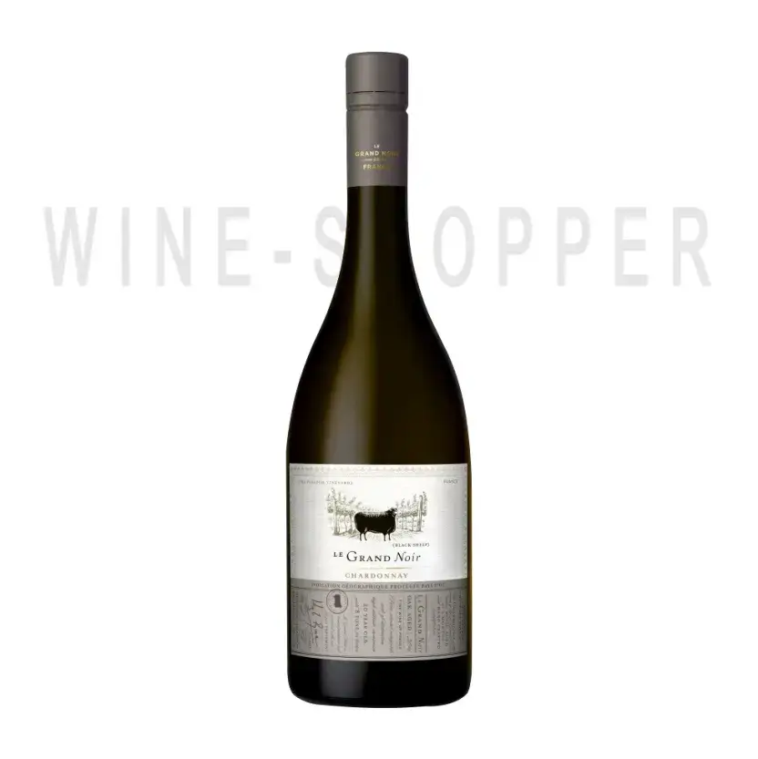 Вино Le Grand Noir Chardonnay, Pays d'Oc IGP 2020 0.75 л