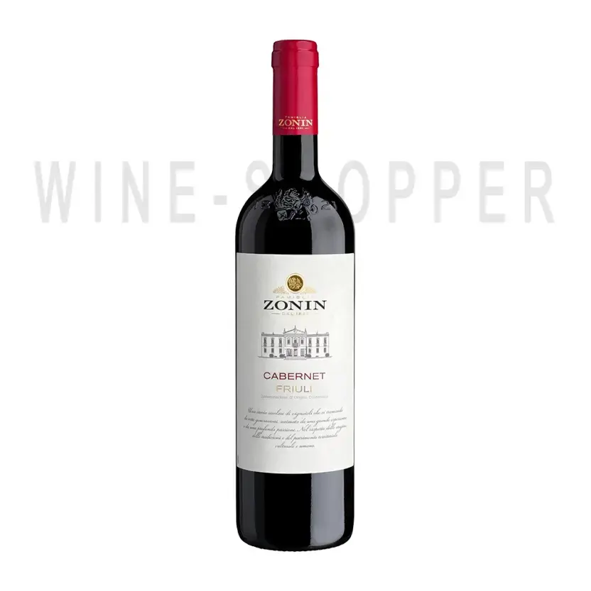 Вино Zonin Cabernet 0.75 л