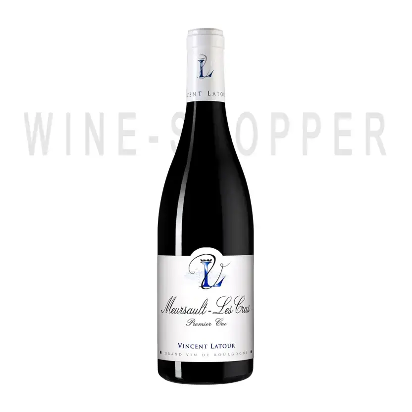 Вино Vincent Latour, Meursault-Les Cras 1-er Cru AOC 2018 0.75 л