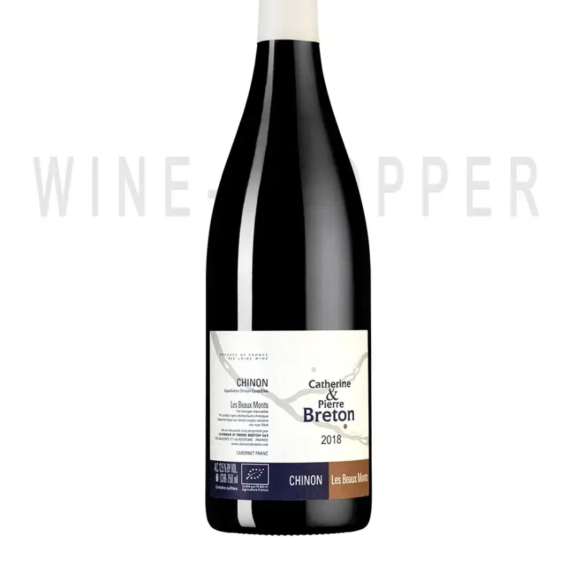 Вино Catherine & Pierre Breton, Chinon Les Beaux Monts AOC 2018 0.75 л