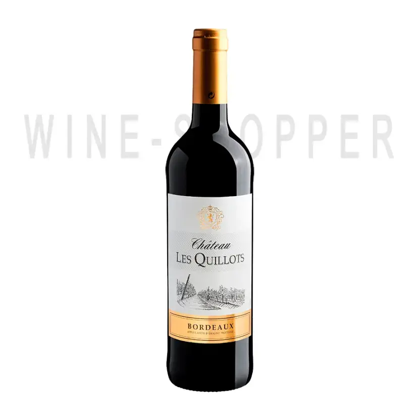 Вино Chateau le Siron Chateau Les Quillots Bordeaux AOC 0.75 л