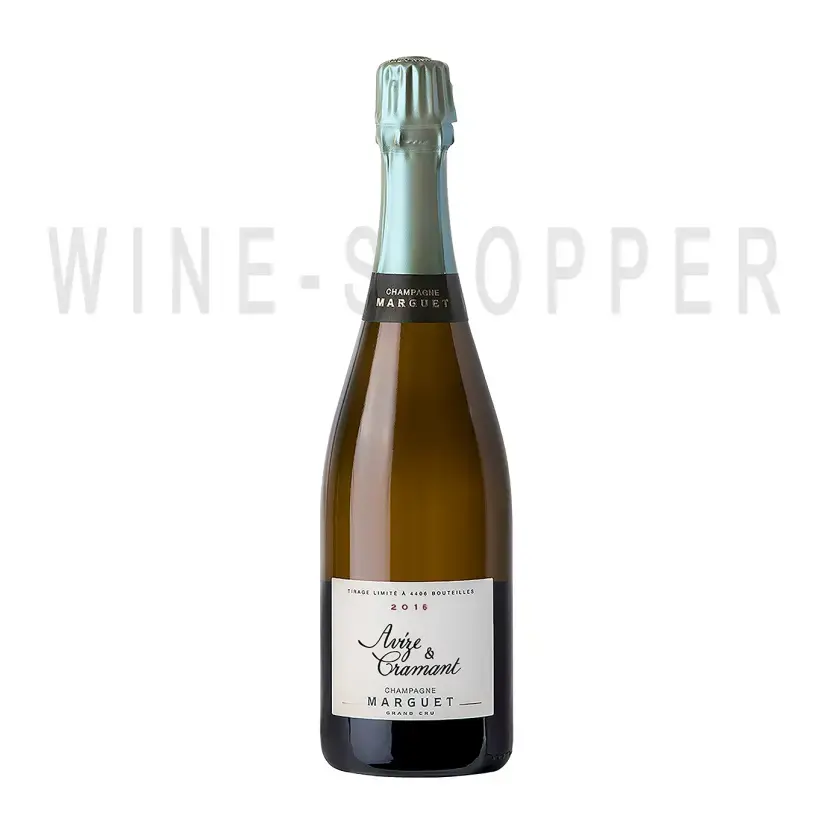 Шампанское Marguet Avize & Cramant Grand Cru Extra Brut Champagne AOC 2016 0.75 л