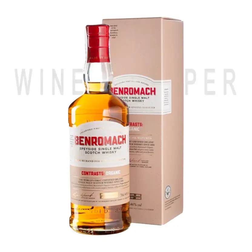 Виски Benromach Organic 2012 0.7л