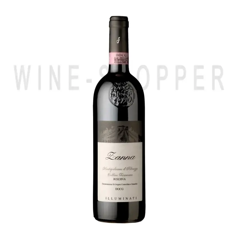 Вино Montepulciano d'Abruzzo Riserva Zanna Colline Teramane DOCG 2017 0.75 л