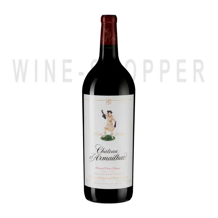 Вино Chateau d'Armailhac Pauillac AOC 5-me Grand Cru Classe 2007 3 л
