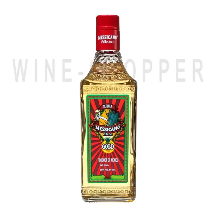 Текила Messicano Alteno Gold 0.5 л