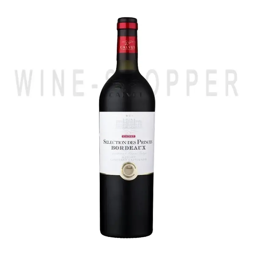 Вино Calvet Selection des Princes Bordeaux АОP Rouge 2020 0.75 л