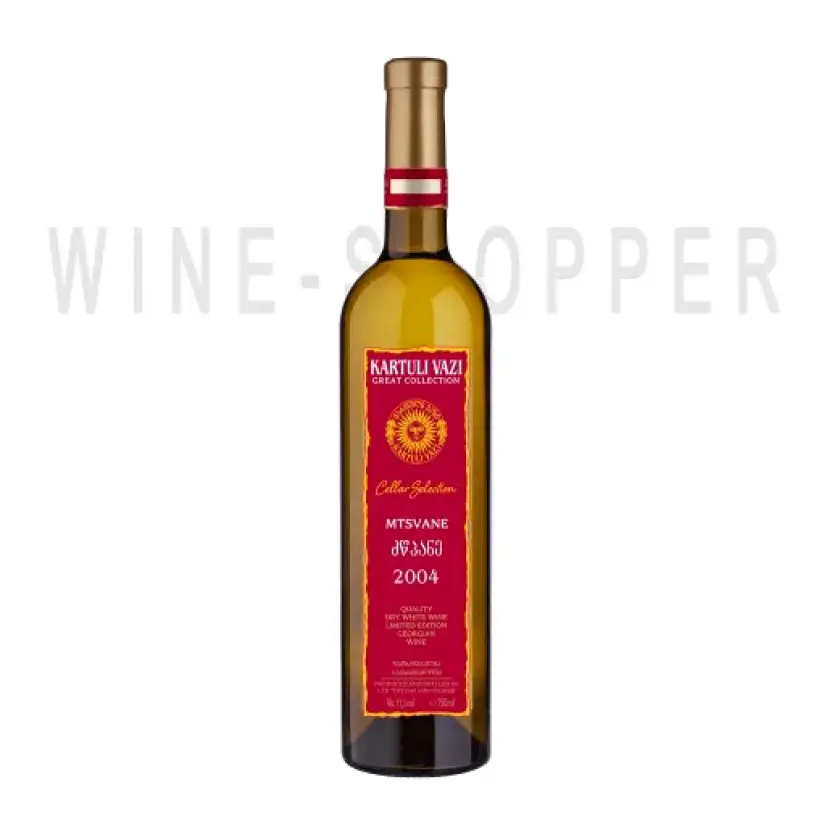 Вино Картули Вази Мцване Грейт Коллекшн 2004 0.75 л