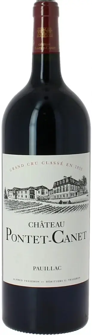 Вино Chateau Pontet-Canet Pauillac AOC 5-me Grand Cru Classe, 2014, 1.5 л