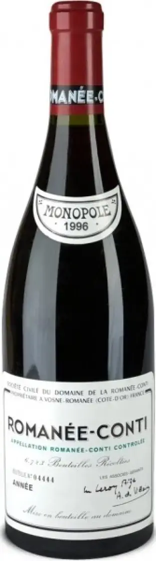 Вино Romanee-Conti Grand Cru AOC, 1996, 0.75л