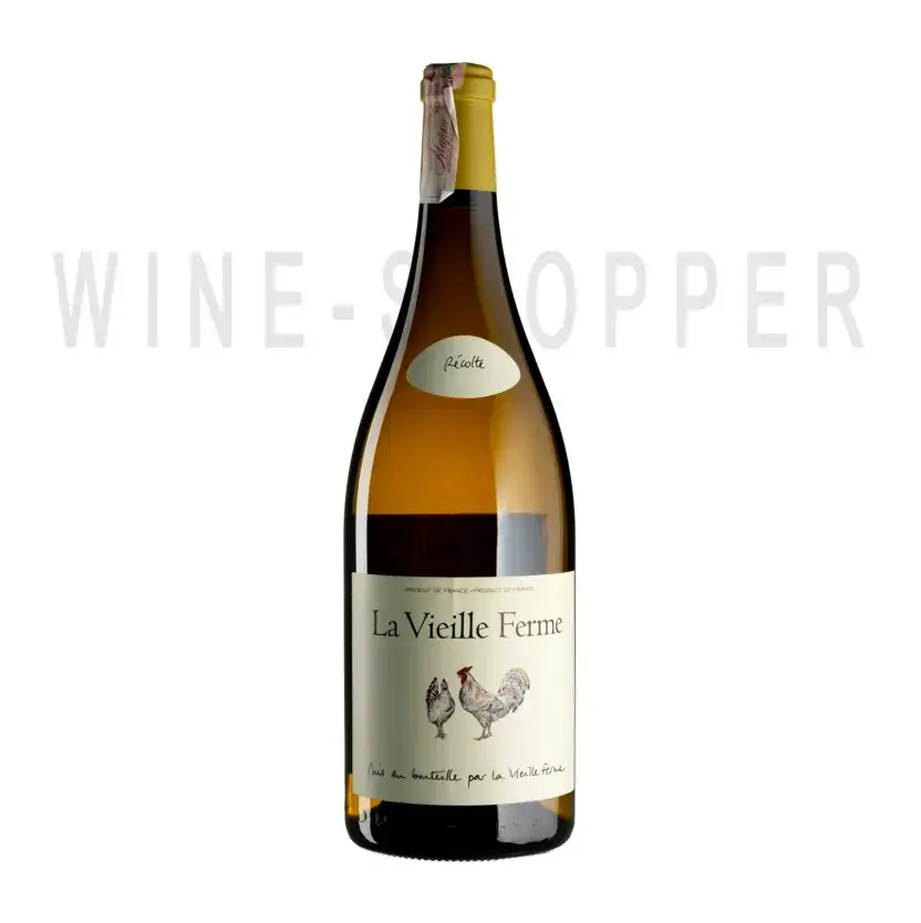 Вино Perrin et Fils La Vieille Ferme Blanc Cotes du Luberon AOC 2020 1.5 л