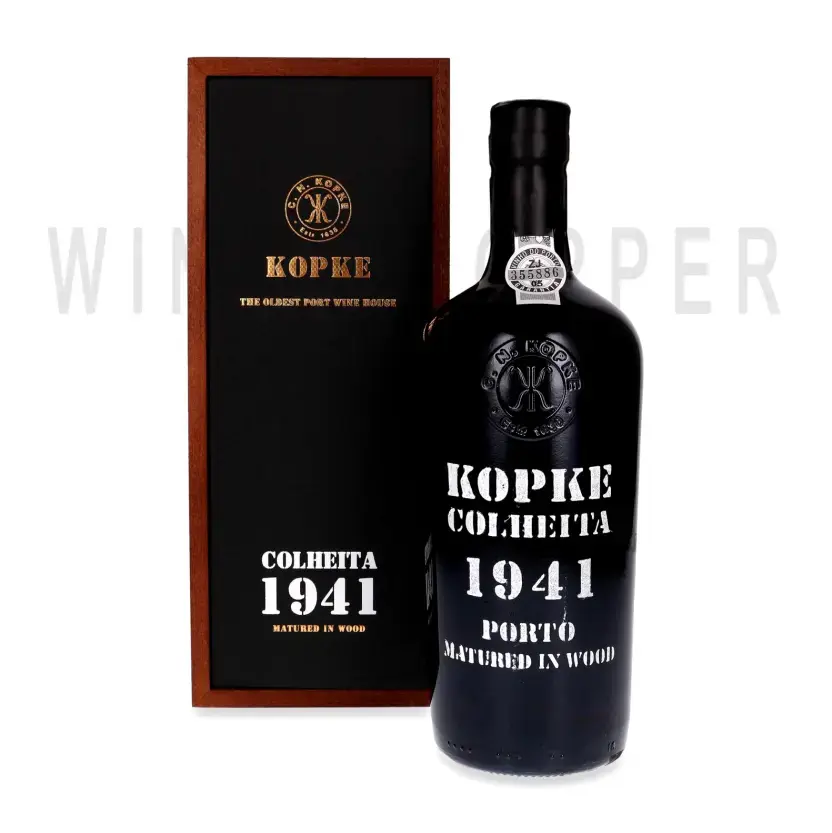 Портвейн Kopke Colheita LBV 1941 Porto wooden box 0.75 л