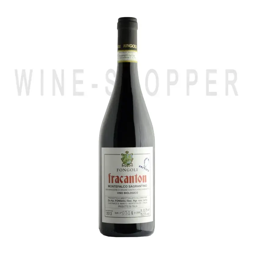 Вино Fongoli, Fracanton Montefalco Sagrantino DOCG Naturale 2013 0.75 л