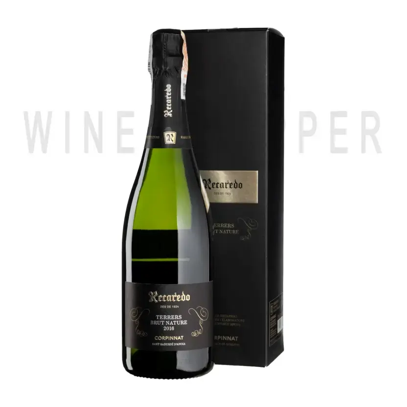Игристое вино Recaredo, Terrers Brut Nature, Cava DO, 2016, gift box 2016 0.75 л