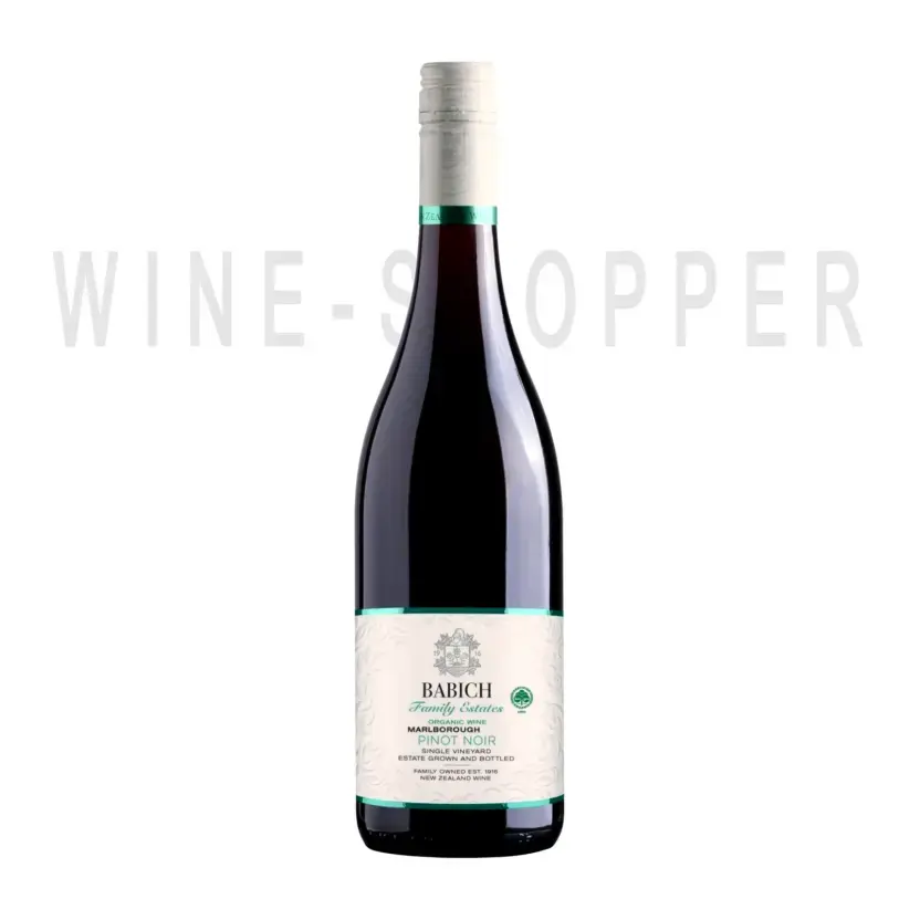 Вино Babich Wines Family Estates Headwaters Organic Pinot Noir 2019 0.75 л