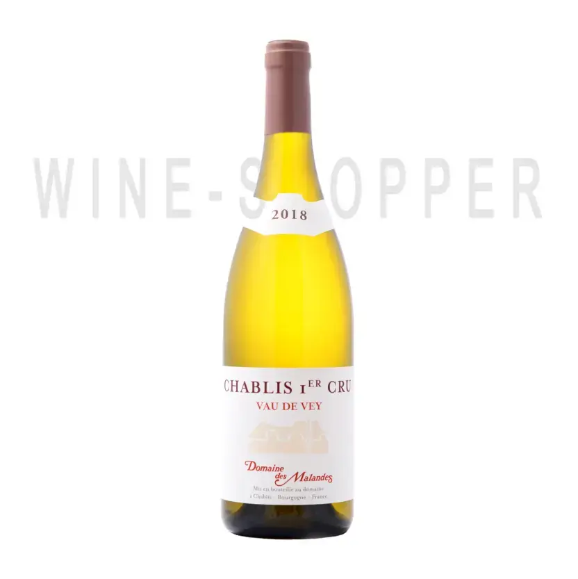 Вино Domaine des Malandes Chablis Premier Cru Vau de Vey AOC 2018 1.5 л