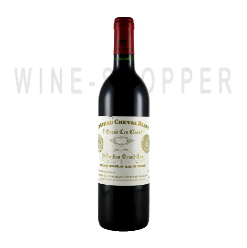 Вино Chateau Cheval Blanc, St-Emilion AOC 1-er Grand Cru Classe 1990 0.75 л